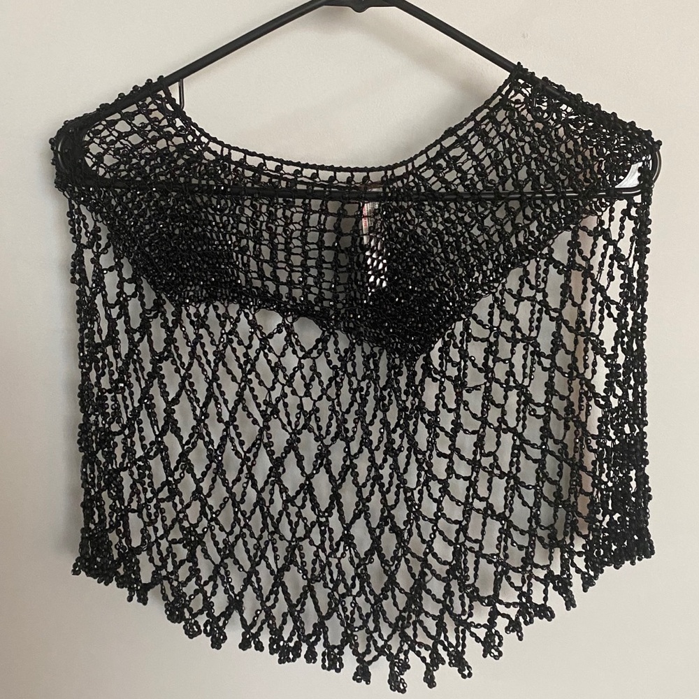 Beaded cape